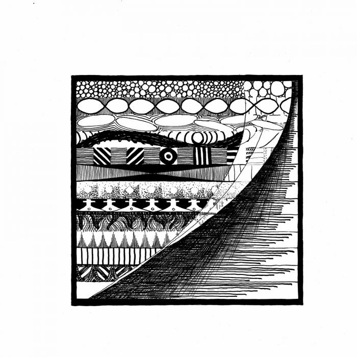 Dip Pen and India Ink on Paper  5.5 inches by 5.5 inches