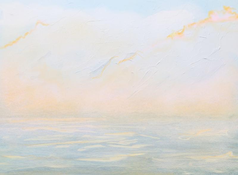 "Soft Sea"  Digital painting