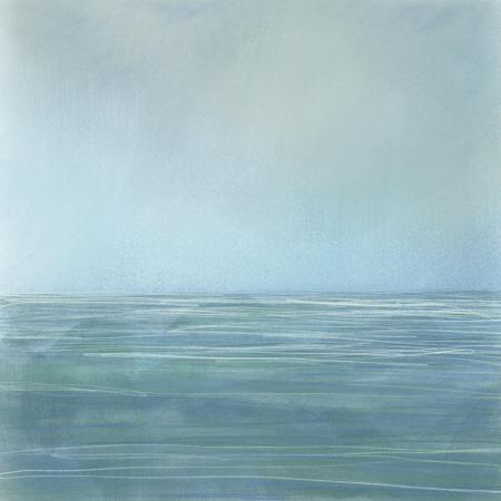 "Turquoise Sea"  Digital Painting  Edition 1/10  20" x 20"